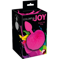 You2Toys Colorful Joy Bunny Πρωκτική Σφήνα Ροζ