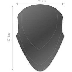 Barracuda Φιμέ Ζελατίνα Μηχανής για Honda X-ADV 750 '17-'20 470x310mm HX7300