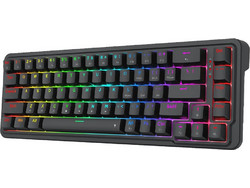 Redragon K709 Μηχανικό Gaming Πληκτρολόγιο TenKeyLess με Dragon Hant Διακόπτες RGB Black