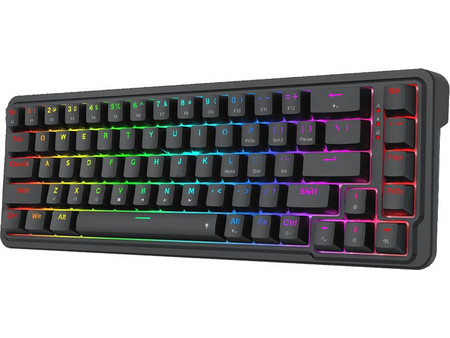 Redragon K709 Μηχανικό Gaming Πληκτρολόγιο TenKeyLess με Dragon Hant Διακόπτες RGB Black