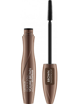 Catrice Glam & Doll Volume Brown Αδιάβροχη Mascara για Καμπύλη Μήκος & Όγκο 10ml