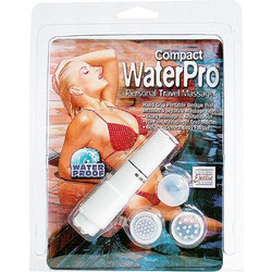 CalExotics Compact Water Pro Travel Massager Δονητής Μασάζ Λευκός