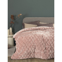 Palamaiki Κουβερτοπάπλωμα King Size Hollowfiber 240x260 Nadine 5 Pink