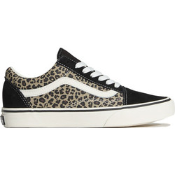 Vans Old Skool Γυναικεία Sneakers Μαύρα Μπεζ VN000D6WYY6