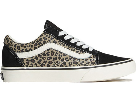 Vans Old Skool Γυναικεία Sneakers Μαύρα Μπεζ VN000D6WYY6