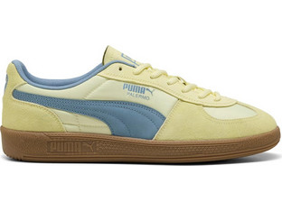 Puma Palermo Pop Prime Low Ανδρικά Sneakers Κίτρινα 403257-02