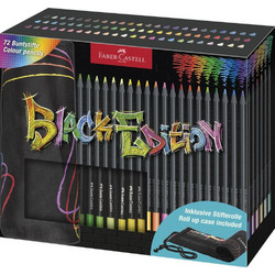 Faber-Castell Black Edition Κασετίνα Ξυλομπογιές Σετ 72τμχ