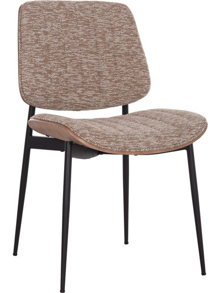 HomeMarkt Conti Καρέκλες Τραπεζαρίας Καφέ 2τμχ HM9983.02