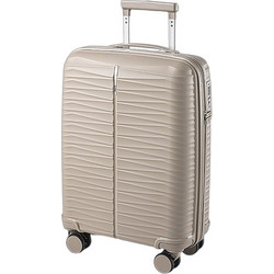 Paulter 1025-55 Βαλίτσα Καμπίνας 55x38x20cm με 4 Ρόδες Μπεζ