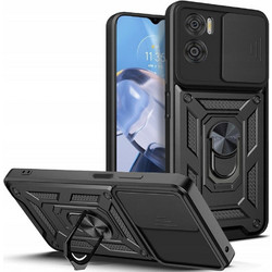 Techsuit CamShield Back Cover Θήκη Μαύρη (Moto E22 / E22i)