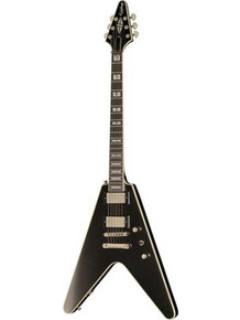 Epiphone Prophecy Ηλεκτρική Κιθάρα V Style με Μαγνήτες HH & Ταστιέρα Ebony Aged Jet Black Metallic
