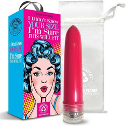 Global Novelties I Didn't Know Your Size Δονητής Bullet Κόκκινος
