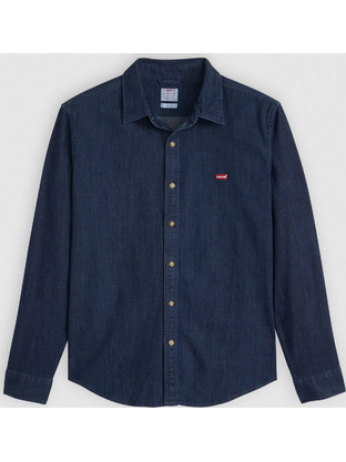 Levi's Ανδρικό Πουκάμισο Βαμβακερό Μακρυμάνικο Slim Fit Overshirt Navy Μπλε 86625-0071