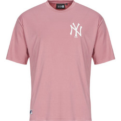 New Era New York Yankees Ανδρικό Αθλητικό T-Shirt Ροζ 60596356