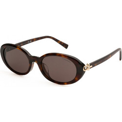 Tiffany & Co CO4242D 80153G Γυναικεία Γυαλιά Ηλίου Οβάλ Κοκάλινα Ταρταρούγα με Καφέ Φακό
