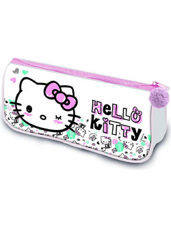 Pyramid Hello Kitty Insta Cuteness Κασετίνα Βαρελάκι Λευκή SR2402664