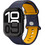 Spigen Nano Pop Λουράκι Σιλικόνης Blueberry Navy / Yellow (Apple Watch 42 / 44 / 45 / 46 / 49mm)