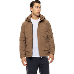Biston Ανδρικό Μπουφάν Χειμωνιάτικο Puffer Καφέ 54-201-067