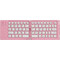 A-1007 Pink Ασύρματο Πληκτρολόγιο A-1007 Pink Ασύρματο Πληκτρολόγιο