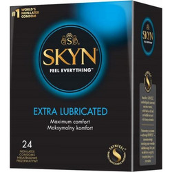 Manix Skyn Extra Lubricated Προφυλακτικά Λεπτά με Λιπαντικό 24τμχ