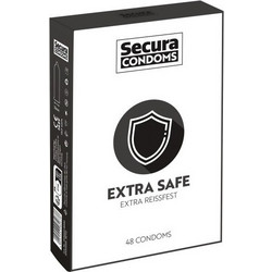 Secura Extra Safe Προφυλακτικά με Λιπαντικό 48τμχ