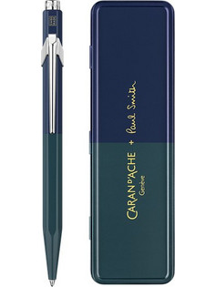 Caran d'Ache 849 Paul Smith Racing Green Navy Σετ Στυλό Διαρκείας 0.7mm