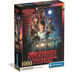 Puzzle Clementoni Stranger Things 1000 Κομμάτια