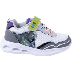 Cerda Toy Story Παιδικά Sneakers με Φωτάκια Γκρι Lime 2300005636