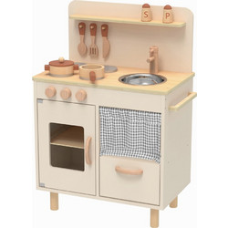 Tooky Toy Ξύλινη Κουζίνα με Αξεσουάρ TJ548