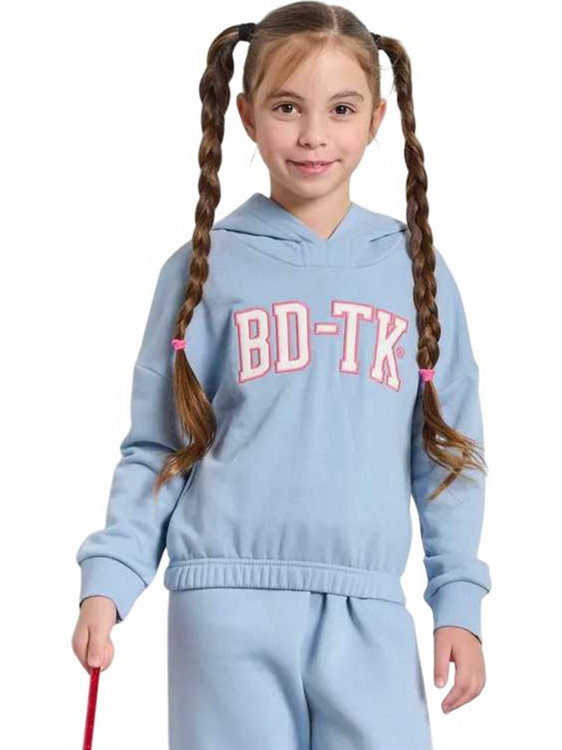 BodyTalk Παιδικό Φούτερ με Κουκούλα Γαλάζιο 1252-708020-00516