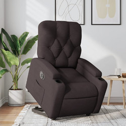 vidaXL Πολυθρόνα Relax Ανακλινόμενη Καφέ 3204739