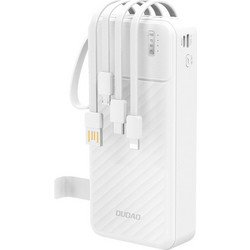 Dudao K11 Pro Power Bank 20000mAh 10W με Θύρα USB-A & Θύρα USB-C White