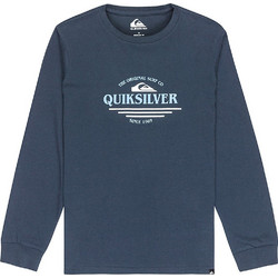 Quiksilver Παιδικό T-Shirt Μακρυμάνικο Πετρόλ EQBZT04919