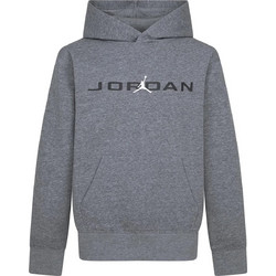 Jordan Παιδικό Φούτερ με Κουκούλα Γκρι 95D665-GEH