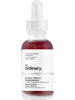 The Ordinary AHA 30% & BHA 2% Peeling Solution Serum Προσώπου για Λάμψη με AHA BHA & Υαλουρονικό 30ml
