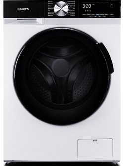 Crown CWD86140BLDC Πλυντήριο Στεγνωτήριο Ρούχων 8kg/6kg Ατμού 1400 Στροφές