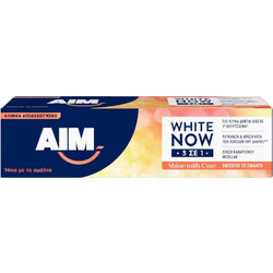 Aim White Now 3in1 Shine Οδοντόκρεμα για Λεύκανση 75ml