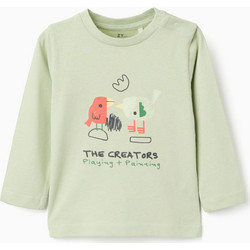 Zippy Παιδικό T-Shirt Μακρυμάνικο Πράσινο Mint 31074600026