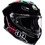AGV K6 S Salom Tribute Black Red Green Κράνος Μηχανής Full Face 1250gr