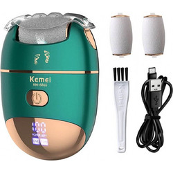 Kemei KM-6865 Ηλεκτρική Λίμα Ποδιών για Φτέρνες & Κάλους