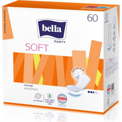 Bella Panty Soft Normal Σερβιετάκια για Ελαφριά Ροή 2.5 Σταγόνες 60τμχ