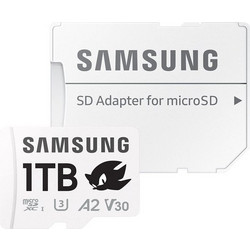 Samsung Pro Plus Sonic Edition microSDXC 1TB Class 10 U3 V30 UHS-I A2 180MB/s + Adapter