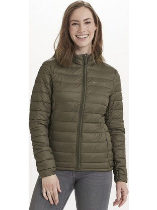 Whistler Tepic Pro-lite Γυναικείο Μπουφάν Χειμωνιάτικο Puffer Κοντό Χακί W173231