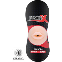 Hidden Desire Fusion X Mouth Stroker 18cm Flesh