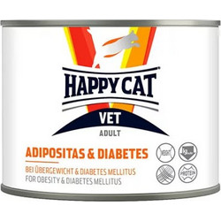 Happy Cat Vet Adult Adipositas & Diabetes with Chicken, Pork & Pumpkin 200gr