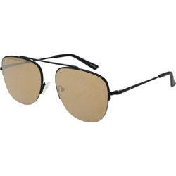 Champion CU5151 C03 Ανδρικά Γυαλιά Ηλίου Aviator Μεταλλικά Μαύρα με Καφέ Φακό