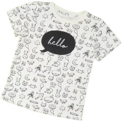 Prenatal Παιδικό T-Shirt Κοντομάνικο Λευκό Μαύρο E119EV056JJ02S