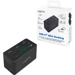 LogiLink UA0370 USB-C Docking Station με HDMI PD Ethernet