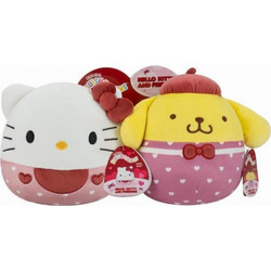 Jazwares Squishmallows Sanrio Valentine Hello Kitty & Pompompurin 20cm