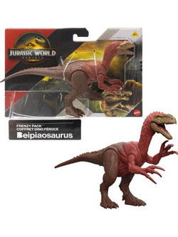 Mattel Jurassic World Rebirth Frenzy Pack Beipiaosaurus Φιγούρα Δεινόσαυρος για 4+ Ετών